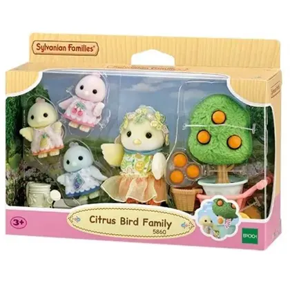 Sylvanian Families Familia dos Passaros Citricos