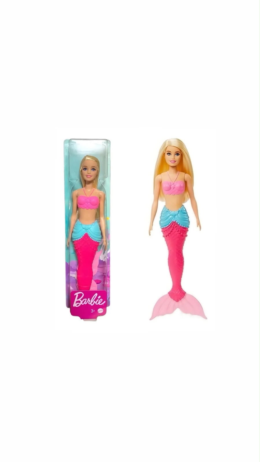 Boneca Barbie Dreamtopia - Sereia Cauda - Mattel