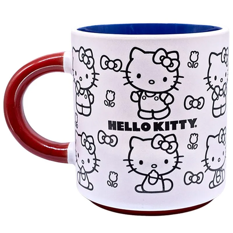 Caneca Hello Kitty 500ml - Zona Criativa