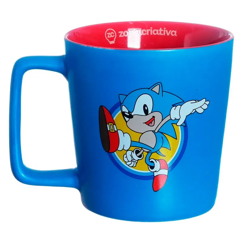 Caneca Buck Sonic 400ml em Cerâmica Zona Criativa